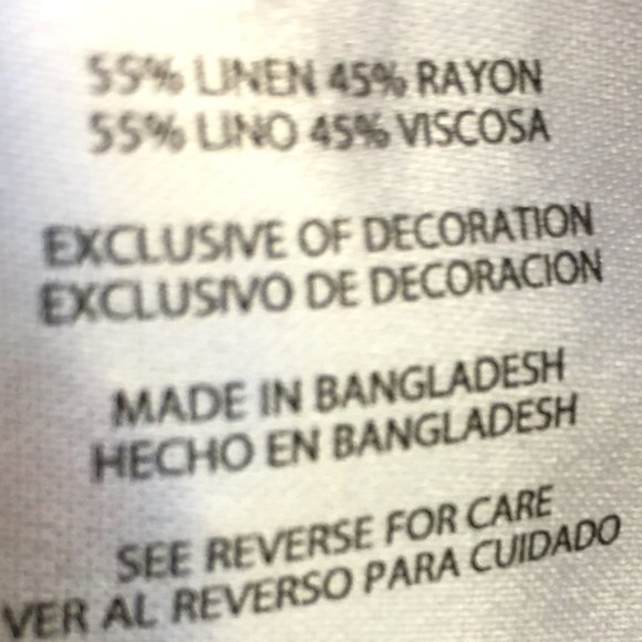 GAP Linen Blend Pull On Elastic Waistband Short "Dotted Sun Stripe"  NEW!! - Picture 12 of 12